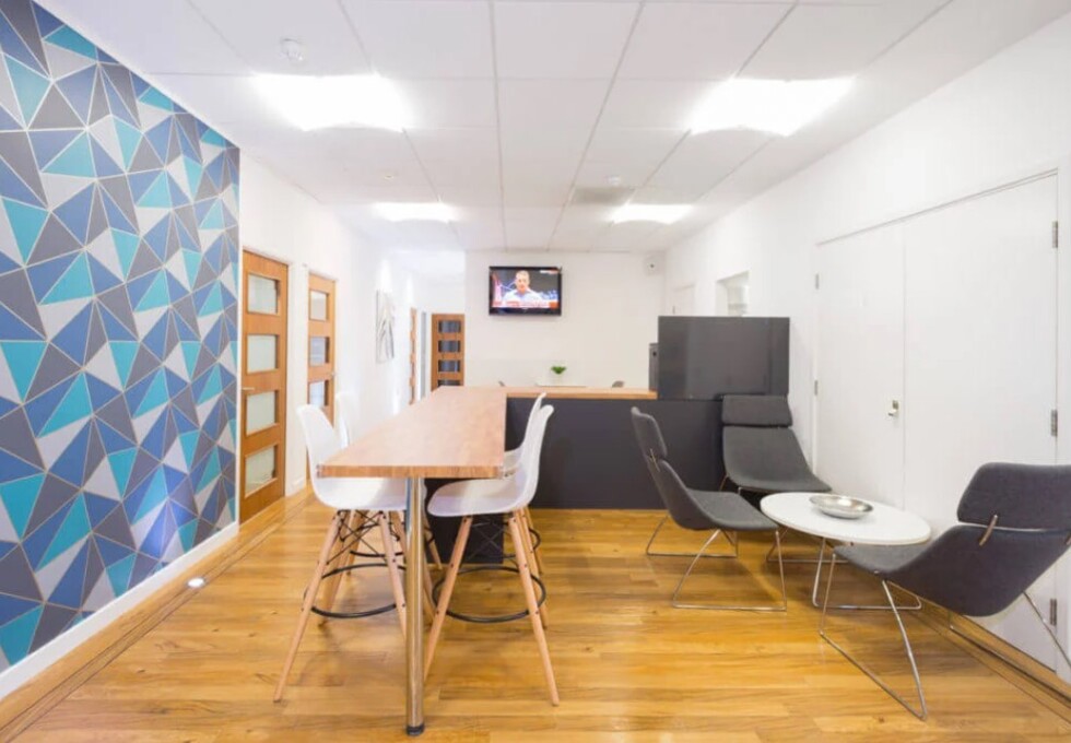 Breakout space for clients - South Row, Landmark Space in Milton Keynes