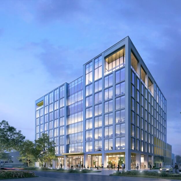 Building external for Avebury Boulevard, Regus, Milton Keynes