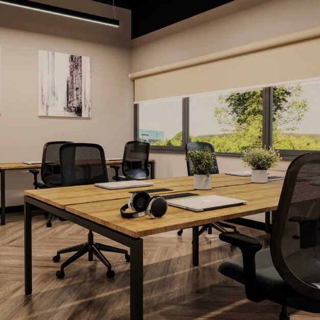 Dedicated workspace in Elder Gate, Cospace Group Limited, Milton Keynes