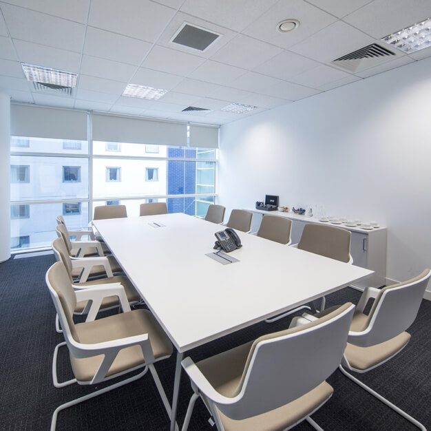 Meeting room at Midsummer Boulevard, Regus in Milton Keynes