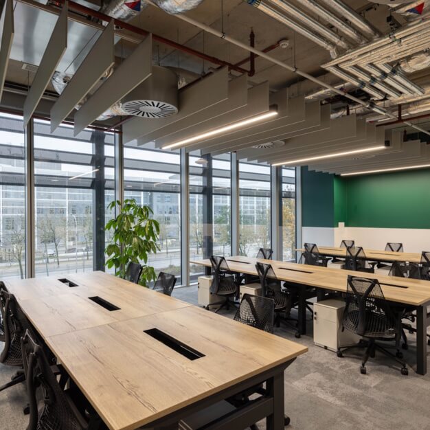 Private workspace, Grafton Gate, X and Why Ltd in Milton Keynes
