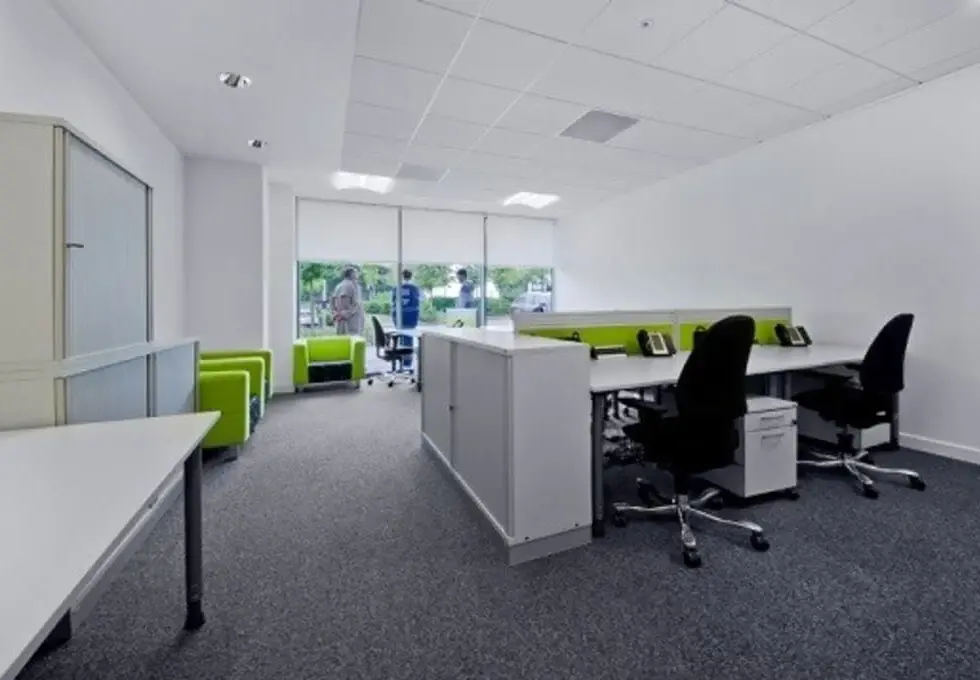 Private workspace on South Row, Landmark Space (Milton Keynes)