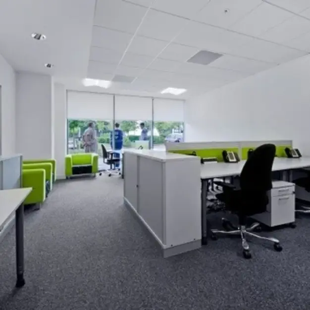 Private workspace on South Row, Landmark Space (Milton Keynes)