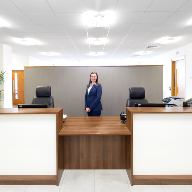 Reception at Midsummer Boulevard, Landmark Space in Milton Keynes