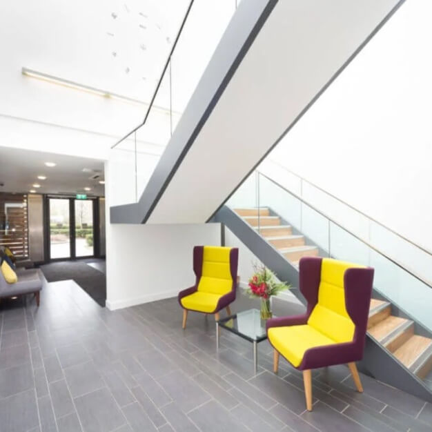 The hallway in South Row, Landmark Space, Milton Keynes