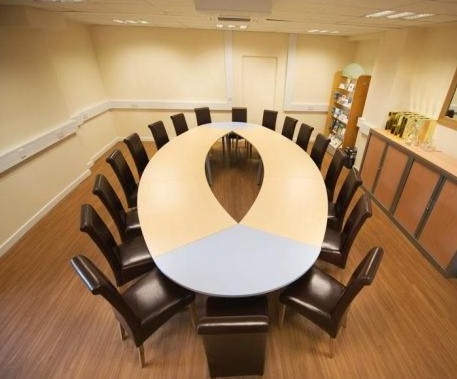 The meeting room at Howard Way, Bucksbiz in Newport Pagnell