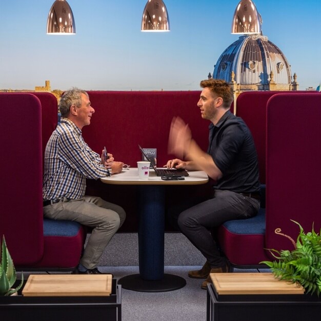 A breakout area in Botley Road, Citibase, Oxford