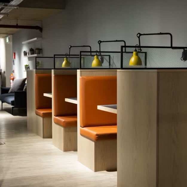 A breakout area in Woodstock Road, Oxford Innovation Ltd, Oxford