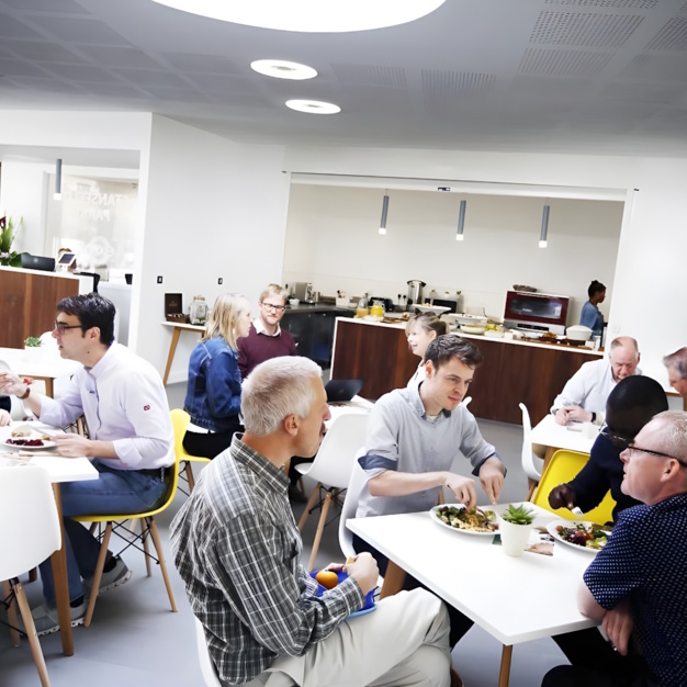Breakout space in Quarry Road, Oxford Innovation Ltd (Oxford)