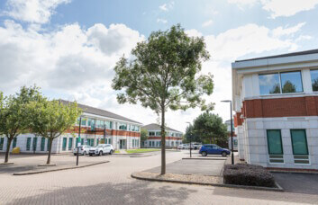 Building external for John Smith Drive, Pure Offices, Oxford