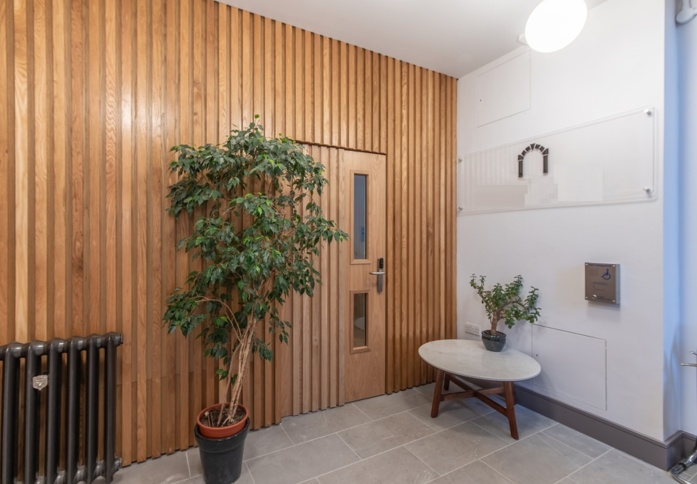 Reception area at Woodstock Road, Podium Space Ltd in Oxford