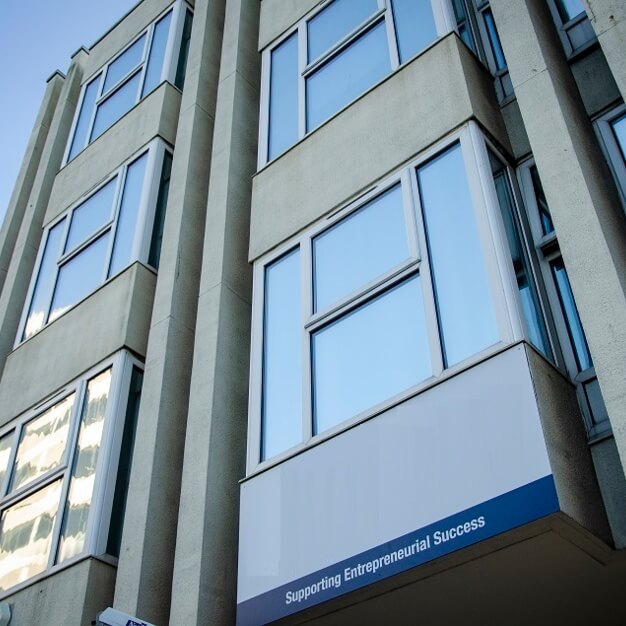 Building outside at Hampshire Terrace, University of Portsmouth, Portsmouth