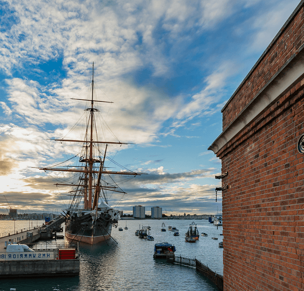 Views at College Road, University of Portsmouth in Portsmouth