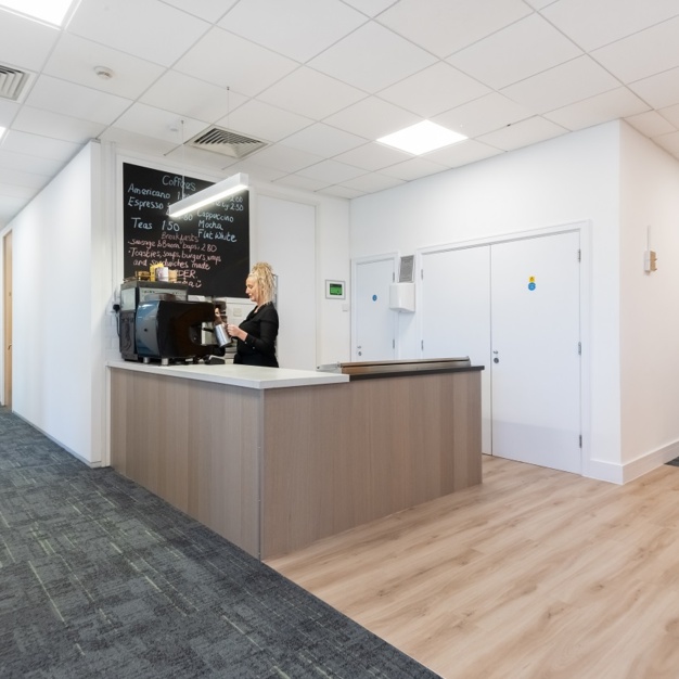 Café area at Thames Valley Park Drive, Regus, Reading