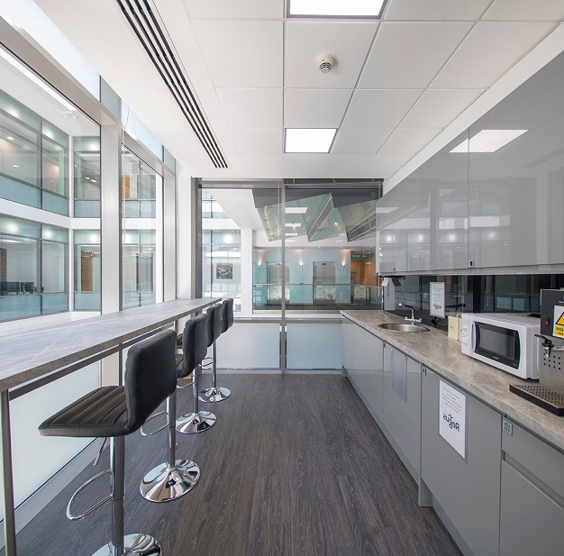 Kitchenette at Brook Drive, Regus in Reading