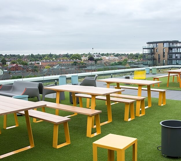 Outdoor area - King's Road, Work.Life in Reading
