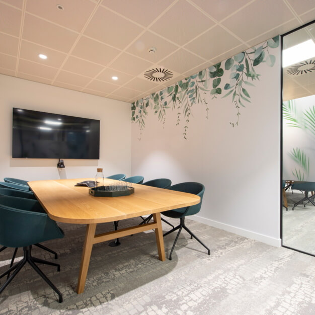 The meeting room at Blagrave Street, Impact Working Limited in Reading