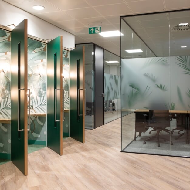 The phone booth at Blagrave Street, Impact Working Limited in Reading