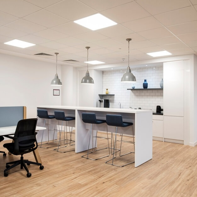 Kitchenette at High Street, Regus in Redhill