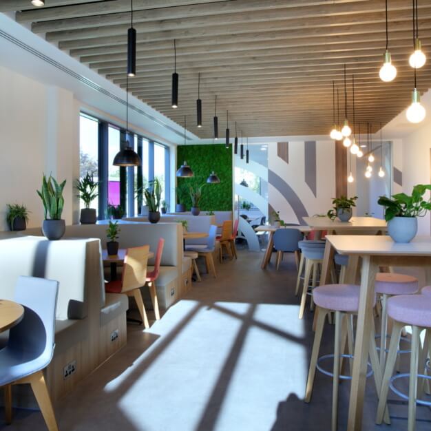 Breakout area in High Street, Slough, Biz Hub