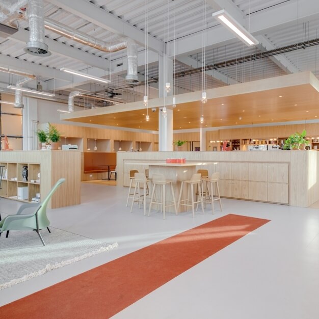 Enjoy the communal space in Brunel Way, Regus in Slough