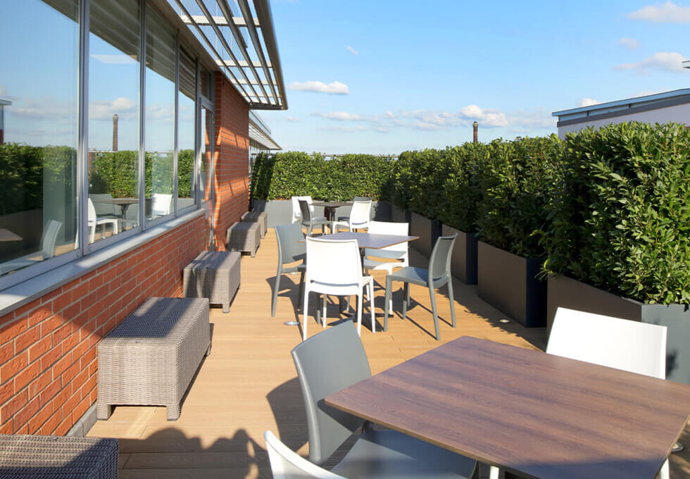 Roof terrace - High Street, Biz Hub in Slough