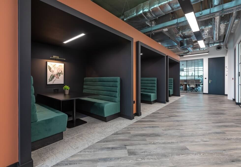 The client breakout area - Riding Court Road, Villiers Serviced Offices in Slough