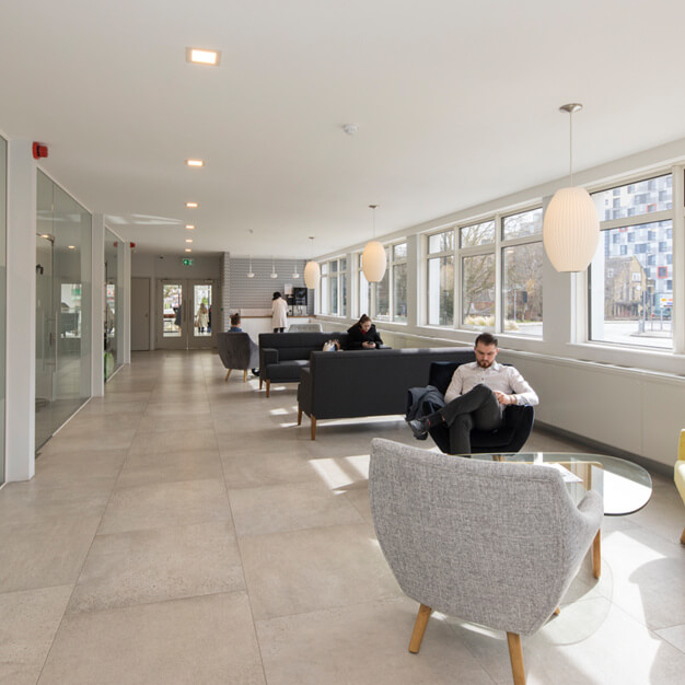 Breakout area at Cumberland Place, Ashville Properties Ltd in Southampton