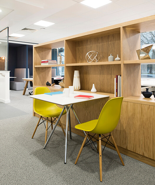 Breakout area at Grosvenor Square, Regus in Southampton