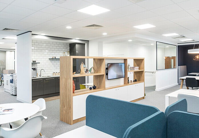 Client Breakout space - Grosvenor Square, Regus in Southampton