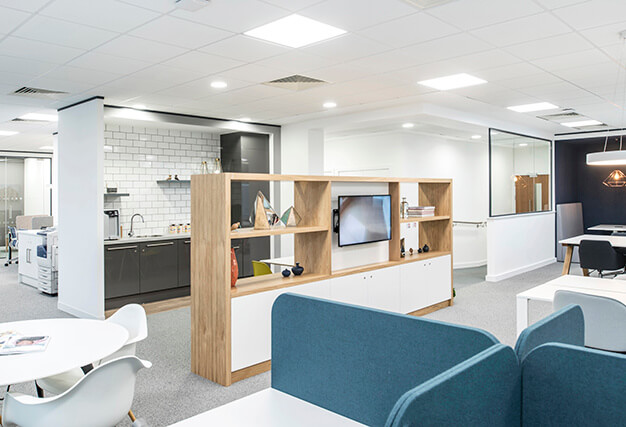 Client Breakout space - Grosvenor Square, Regus in Southampton