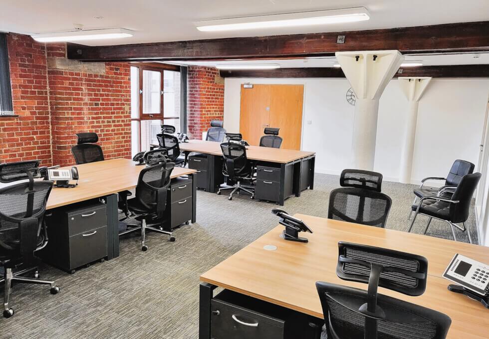 Dedicated workspace, Ocean Village, UBC UK Ltd in Southampton