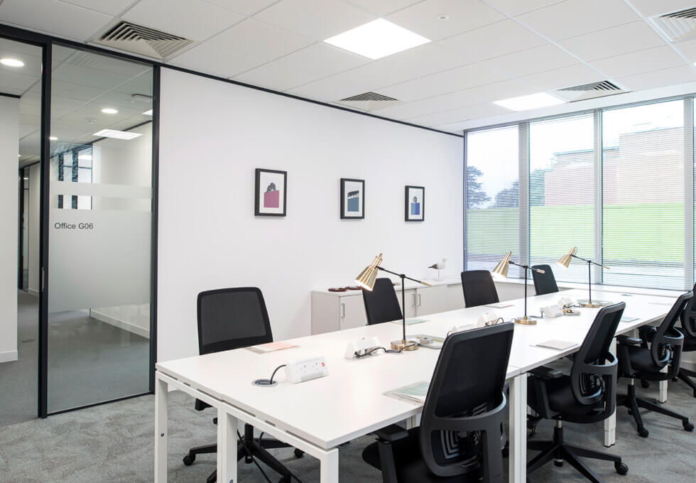 Private workspace, Grosvenor Square, Regus in Southampton