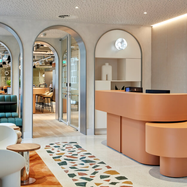 Reception at Grosvenor Square, Clockwise Limited in Southampton