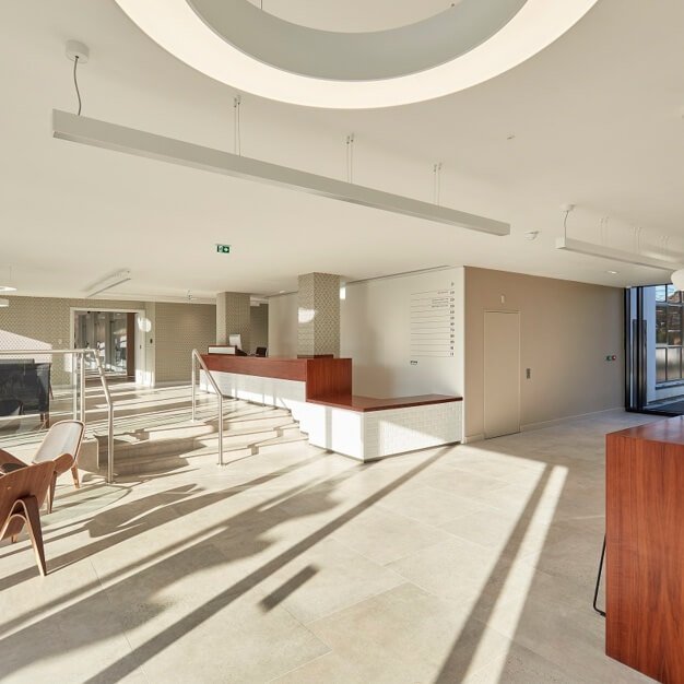 Reception in Cumberland Place, Ashville Properties Ltd, Southampton