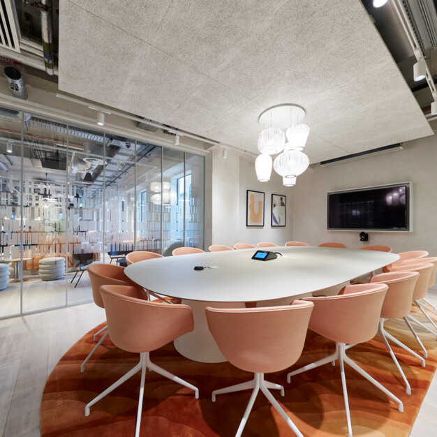 The meeting room at Grosvenor Square, Clockwise Limited in Southampton