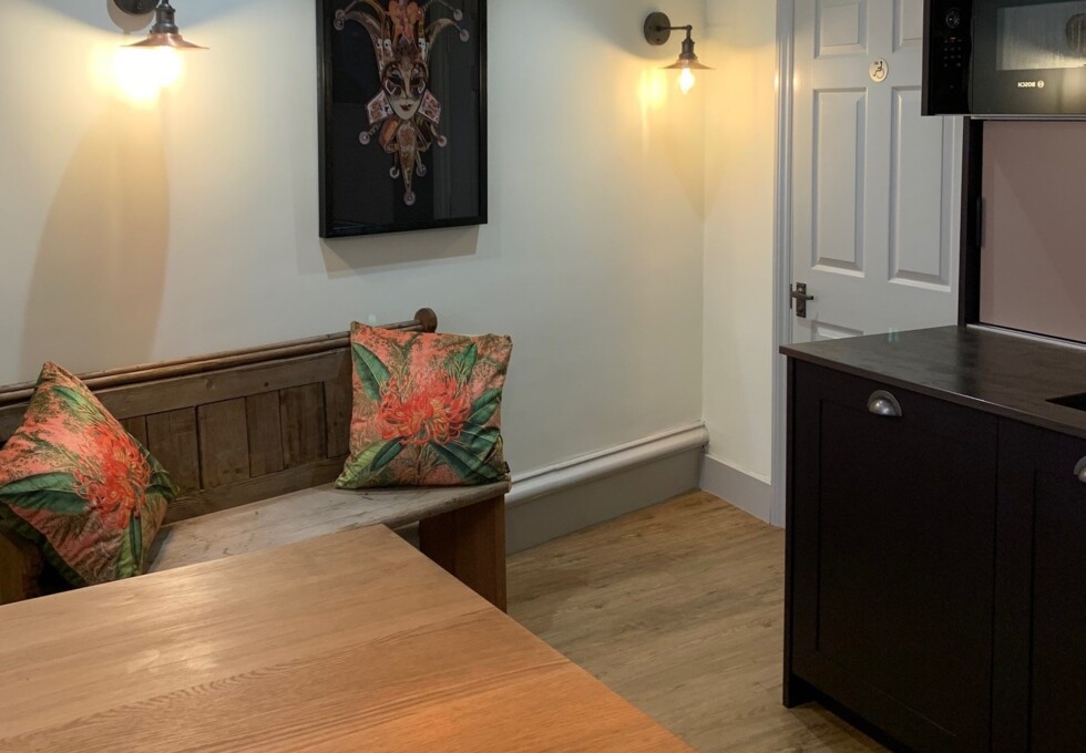 A breakout area in Upper High Street, The Sanderum Centre, Thame