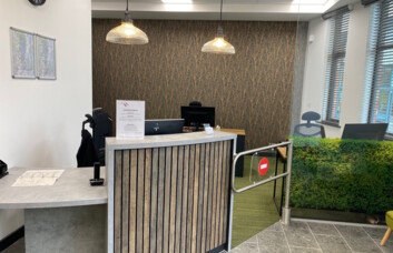 Reception at Chapel Lane, New Forest Enterprise Centre Limited in Totton and Eling