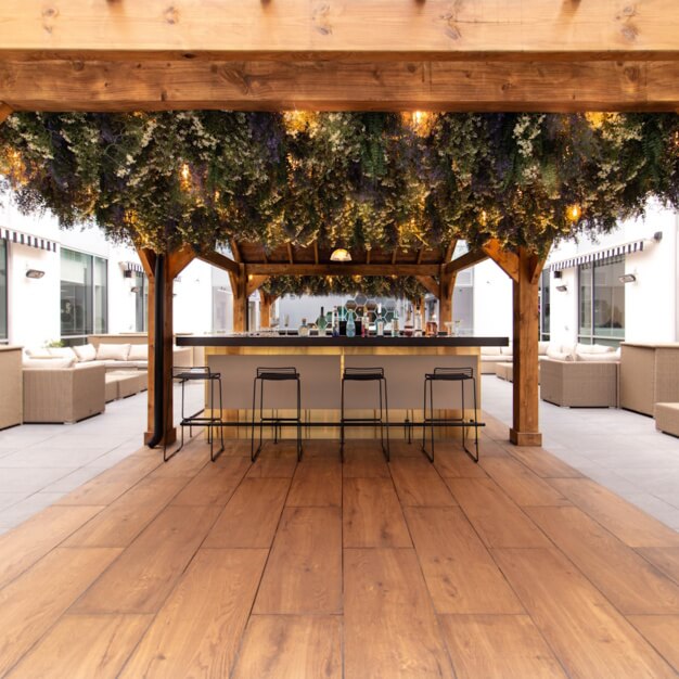 Outdoor space at The Heights, Hike Investments Capital Ltd (Weybridge)