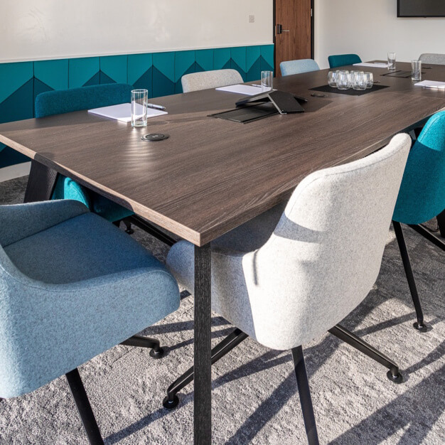 The meeting room at De Havilland Drive, Hike Investments Capital Ltd in Weybridge