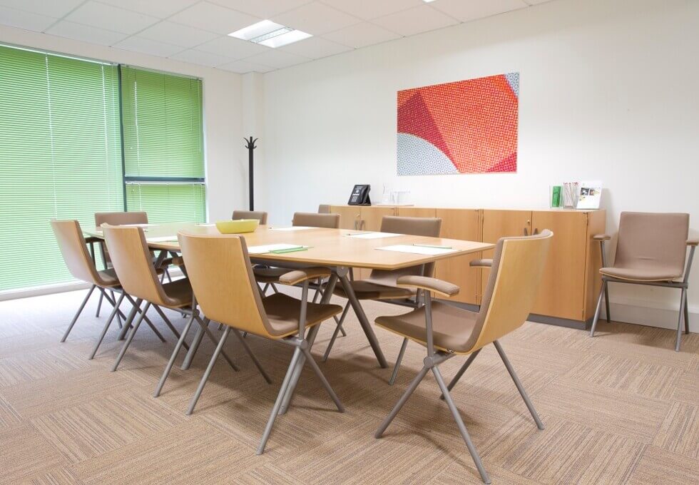 The meeting room at Winnall Valley Road, Regus in Winchester