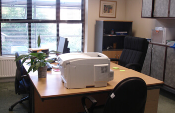 Dedicated workspace in Alma Road, Claremont House Property Ltd, Windsor