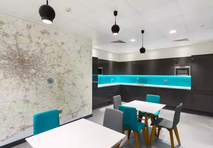 A breakout area in Church Street East, Workspace Group Plc, Woking