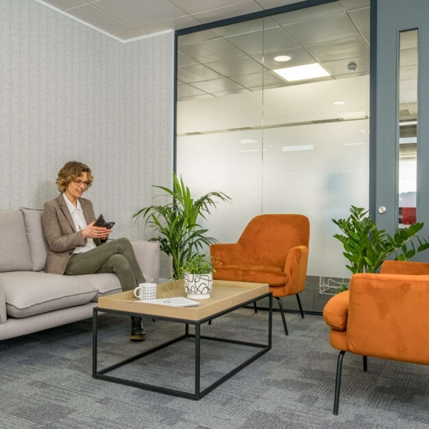 Foyer area at Henry Plaza, Collaborate Industries Limited in Woking