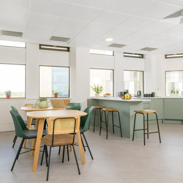 Kitchenette at Henry Plaza, Collaborate Industries Limited in Woking