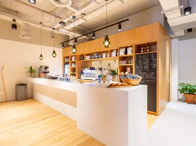 The café at High Street, Regus in Woking