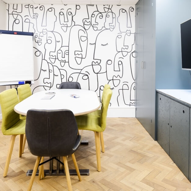 The meeting room at Commercial Way, Collaborate Industries Limited in Woking