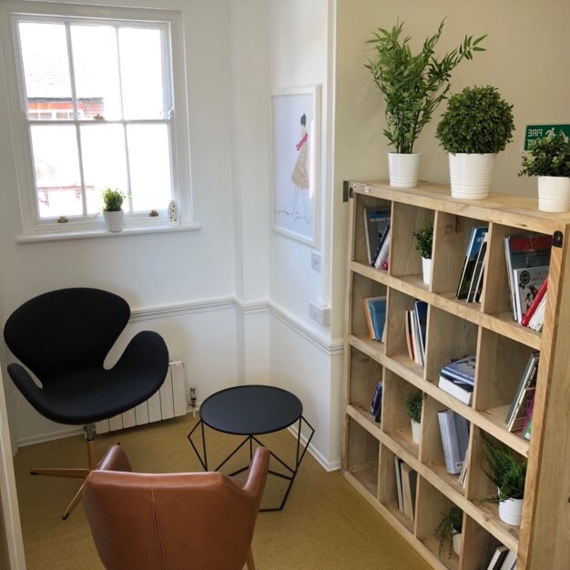 A breakout area in Broad Street, The Workstation Holdings Ltd, Wokingham