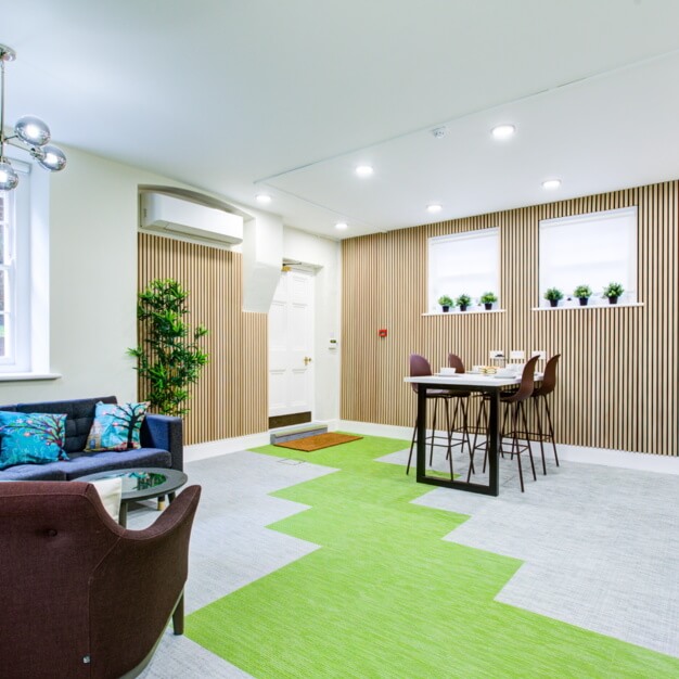 Breakout area at Broad Street, The Workstation Holdings Ltd in Wokingham