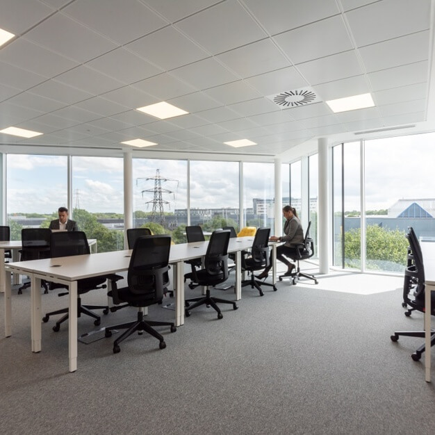 Communal space at Wharfedale Road, Regus in Wokingham